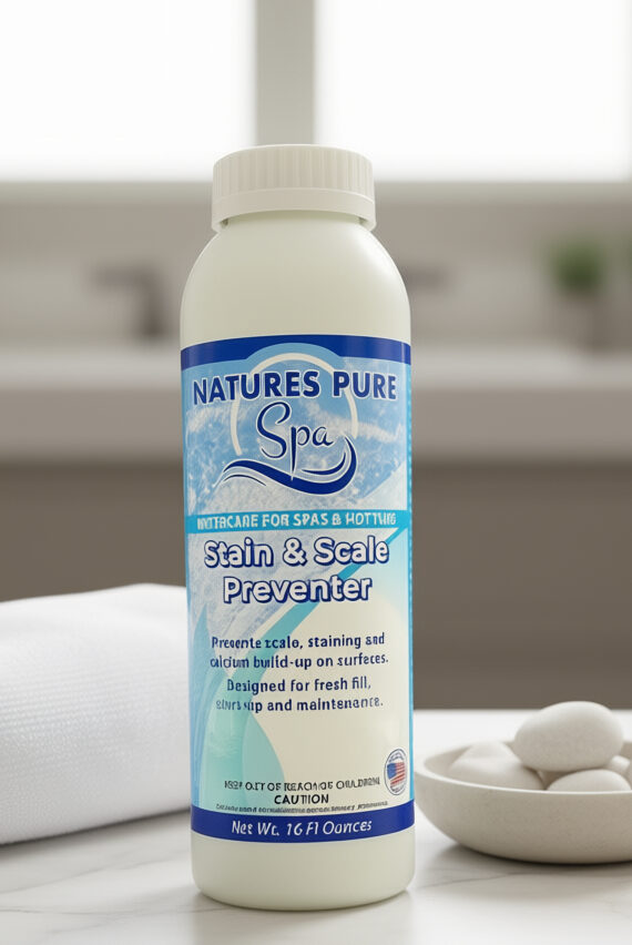 Natures Pure Spa Stain and Scale Preventer