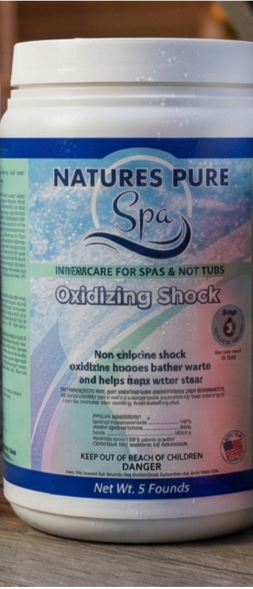 natures pure spa oxidizing shock 5lb