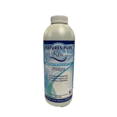 Natures Pure Spa Purge hot tub cleaner